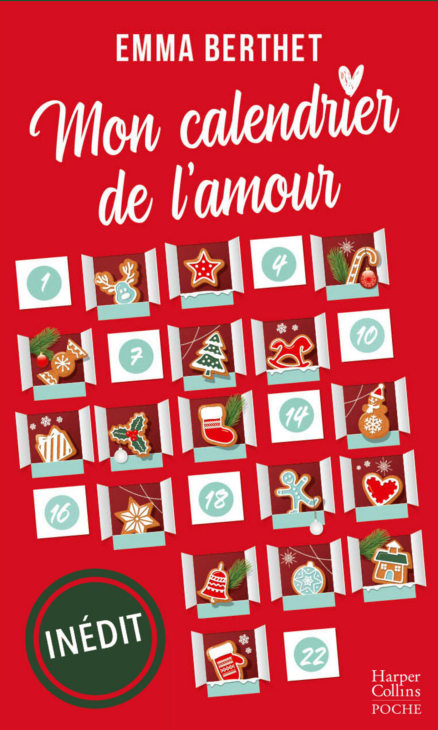 Couverture Mon calendrier de l'amour